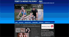 Desktop Screenshot of nosefilters.com